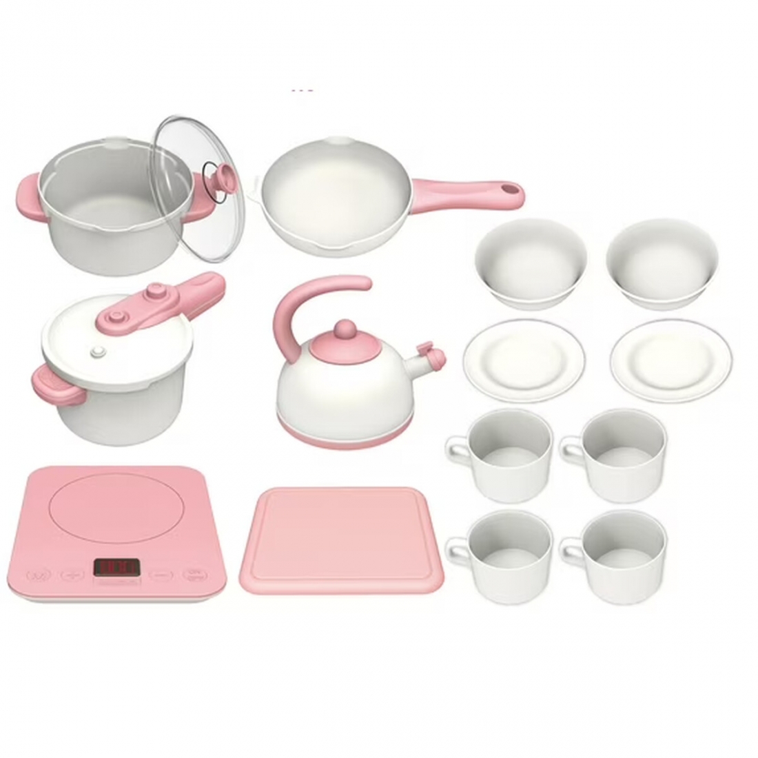 Cocina Infantil Valessati 55 Piezas Luz Y Sonido
